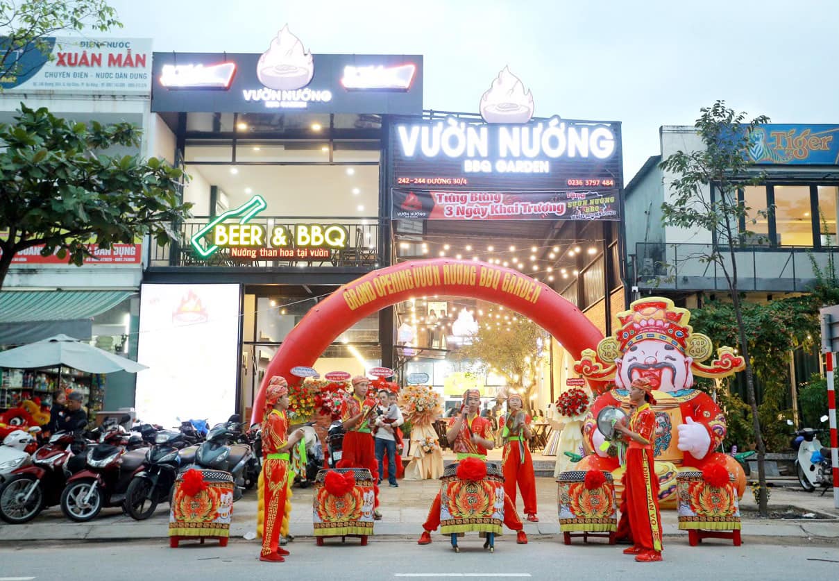 Quán nhậu Đà Nẵng - Nhà hàng Vườn Nướng